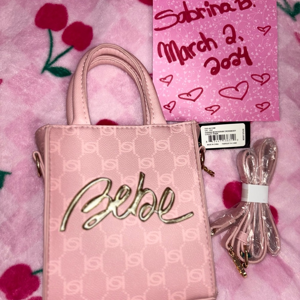 Bebe Pink Handbag